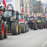 Protest rolników w centrum Kielc
