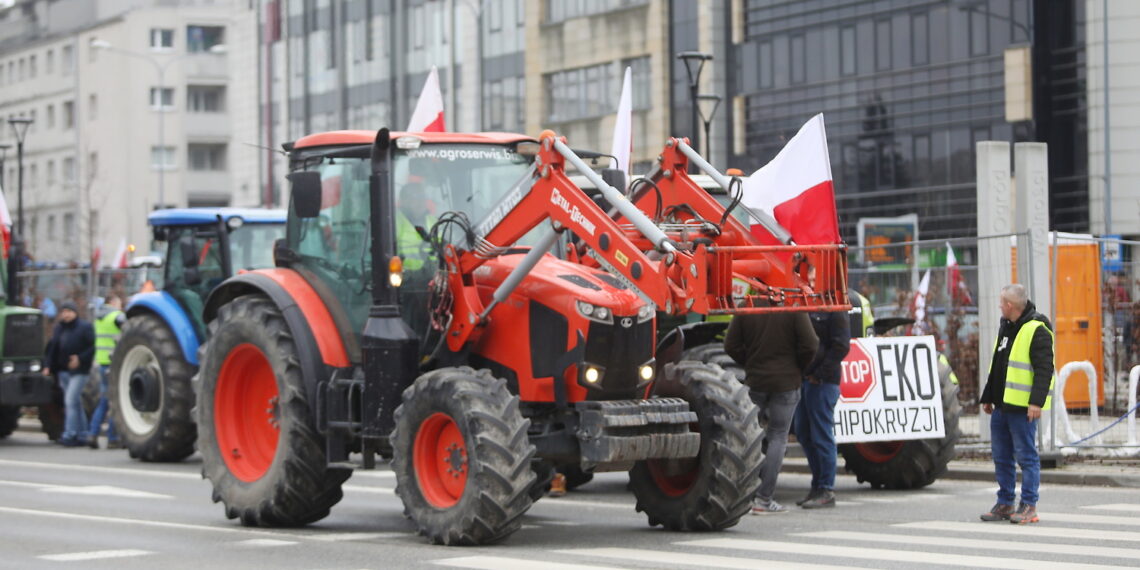 Rolniczy protest w Kielcach nie był uciążliwy