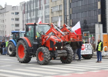 Rolniczy protest w Kielcach nie był uciążliwy