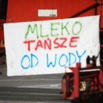 20.03.2024. Kielce. Protest rolników na ul. Ściegienngo / Fot. Wiktor Taszłow - Radio Kielce