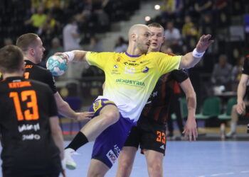 30.03.2024. Kielce. Mecz Orlen Superligi: Industria Kielce - Zagłębie Lubin. / Fot. Wiktor Taszłow - Radio Kielce