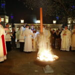 30.03.2024 Kielce. Katedra. Wigilia Paschalna / Fot. Wiktor Taszłow - Radio Kielce