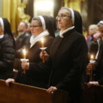 30.03.2024 Kielce. Katedra. Wigilia Paschalna / Fot. Wiktor Taszłow - Radio Kielce