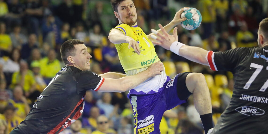 02.03.2024. Kielce. 23. kolejka Orlen Superligi: Industria Kielce - MMTS Kwidzyn / Fot. Wiktor Taszłow - Radio Kielce