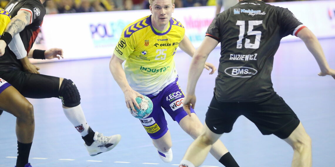 02.03.2024. Kielce. 23. kolejka Orlen Superligi: Industria Kielce - MMTS Kwidzyn / Fot. Wiktor Taszłow - Radio Kielce