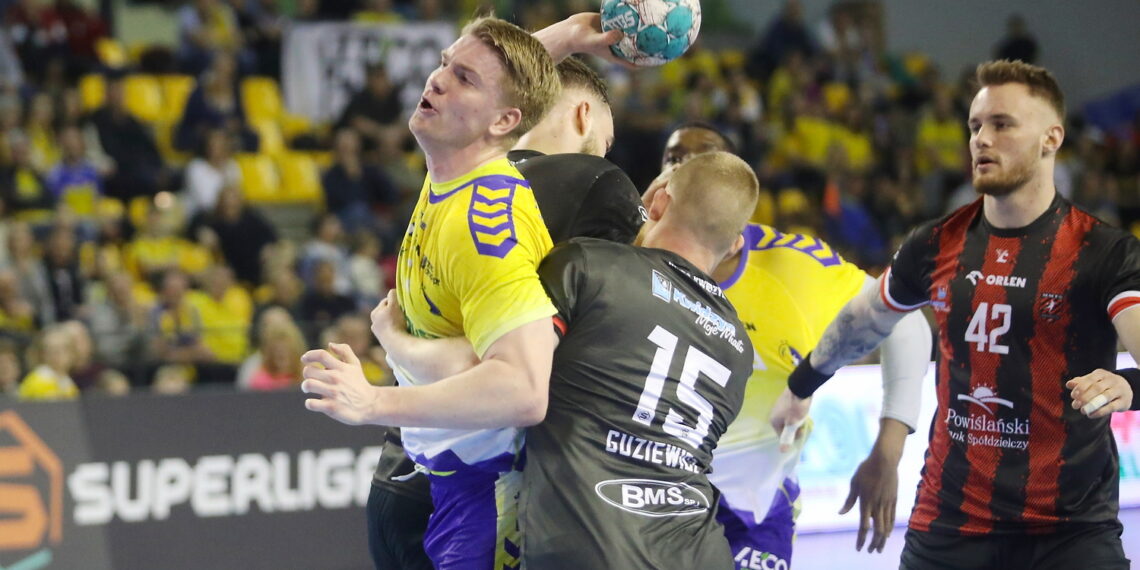 02.03.2024. Kielce. 23. kolejka Orlen Superligi: Industria Kielce - MMTS Kwidzyn / Fot. Wiktor Taszłow - Radio Kielce