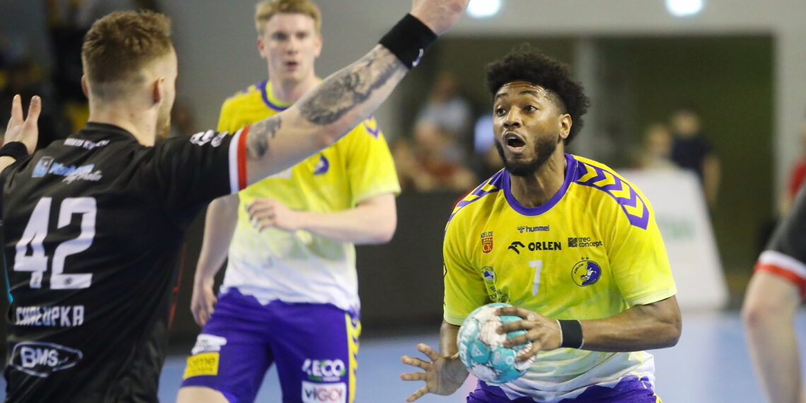 02.03.2024. Kielce. 23. kolejka Orlen Superligi: Industria Kielce - MMTS Kwidzyn / Fot. Wiktor Taszłow - Radio Kielce