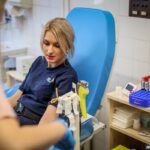 27.03.2024. Kielce. Świętokrzyscy policjanci oddali honorowo krew / źródło: KWP w Kielcach