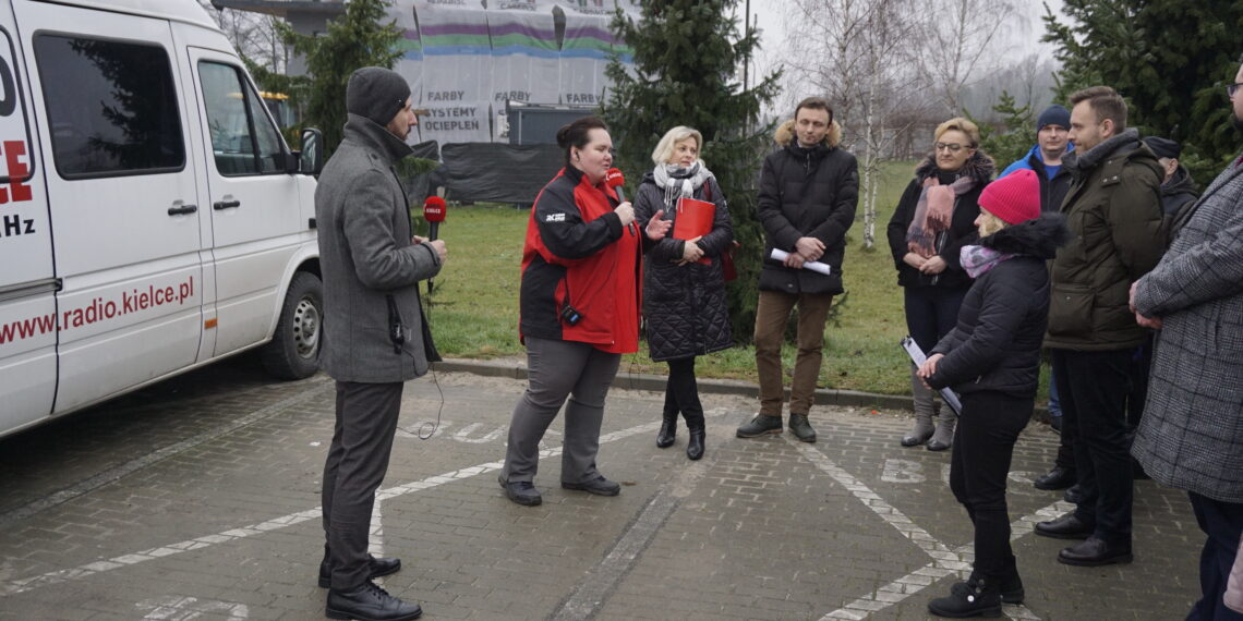 13.03.2024. Starachowice. Program Interwencja Radia Kielce. / Fot. Krzysztof Bujnowicz - Radio Kielce