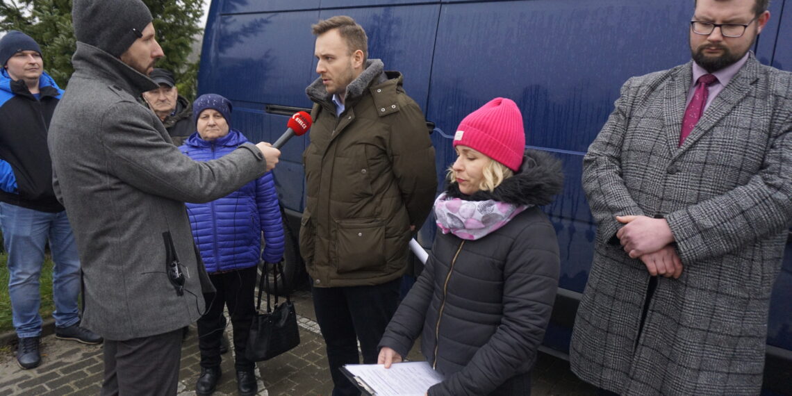 13.03.2024. Starachowice. Program Interwencja Radia Kielce. / Fot. Krzysztof Bujnowicz - Radio Kielce