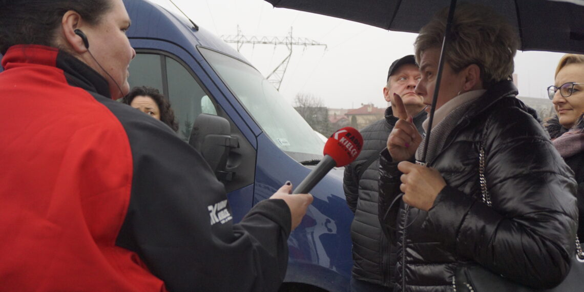 13.03.2024. Starachowice. Program Interwencja Radia Kielce. / Fot. Krzysztof Bujnowicz - Radio Kielce