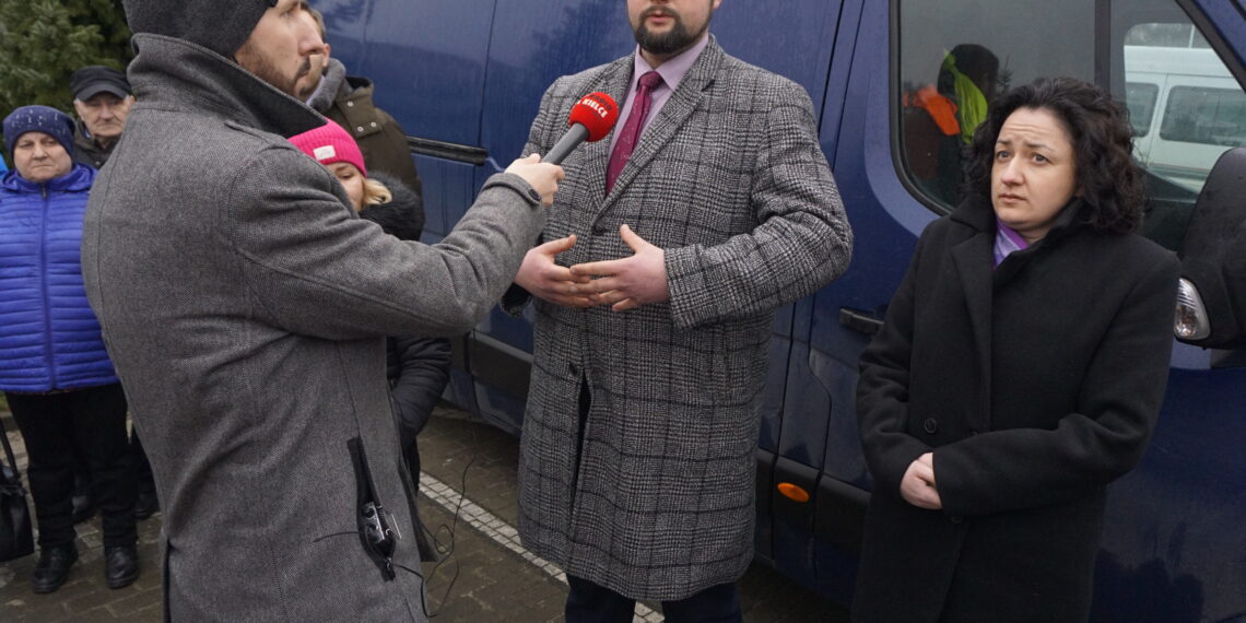 13.03.2024. Starachowice. Program Interwencja Radia Kielce. / Fot. Krzysztof Bujnowicz - Radio Kielce