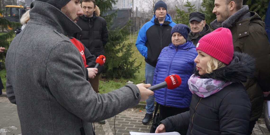 13.03.2024. Starachowice. Program Interwencja Radia Kielce. / Fot. Krzysztof Bujnowicz - Radio Kielce