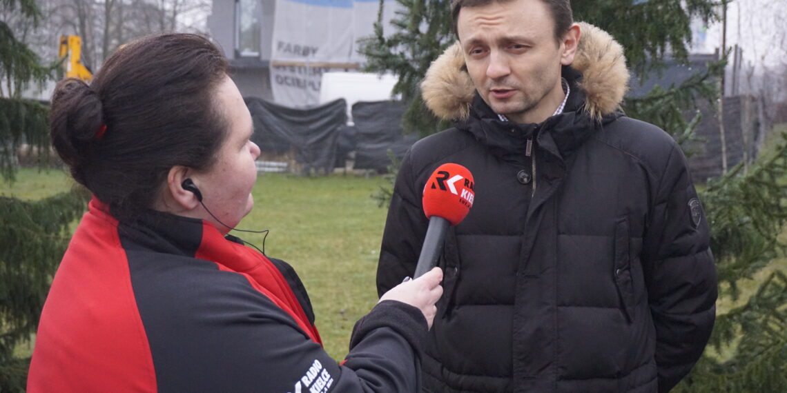 13.03.2024. Starachowice. Program Interwencja Radia Kielce. / Fot. Krzysztof Bujnowicz - Radio Kielce