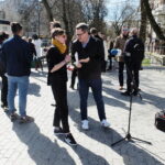 Współpraca z sąsiednimi gminami pomoże także Kielcom - twierdzi Agata Wojda - Radio Kielce 29.03.2024 Kielce. Konferencja prasowa Koalicji Obywatelskiej z Kielc i powiatu kieleckiego / Fot. Jarosław Kubalski - Radio Kielce