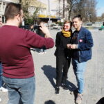 Współpraca z sąsiednimi gminami pomoże także Kielcom - twierdzi Agata Wojda - Radio Kielce 29.03.2024 Kielce. Konferencja prasowa Koalicji Obywatelskiej z Kielc i powiatu kieleckiego / Fot. Jarosław Kubalski - Radio Kielce