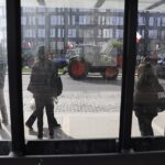 21.03.2024. Kielce. Aleja IX Wieków Kielc. Protest rolników / Fot. Jarosław Kubalski – Radio Kielce