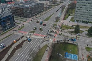 14.03.2024. Kielce. Protest rolników / Fot. Jarosław Kubalski - Radio Kielce