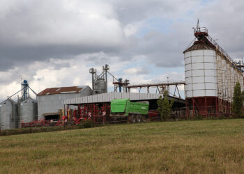 silos, gospodarstwo rolne, rolnictwo / Fot. Robert Felczak – Radio Kielce