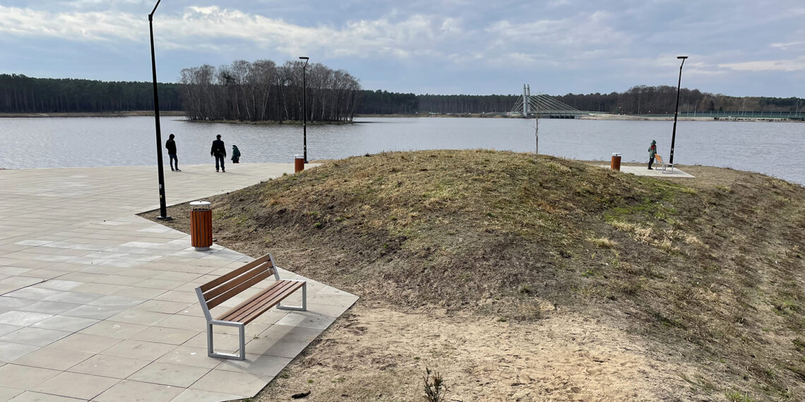 10.03.2024. Sielpia Wielka. Zalew / Fot. Magdalena Galas-Klusek – Radio Kielce