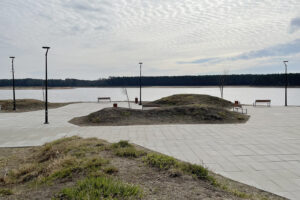 10.03.2024. Sielpia Wielka. Zalew / Fot. Magdalena Galas-Klusek – Radio Kielce
