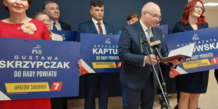 PiS przedstawił kandydatury do rady powiatu opatowskiego