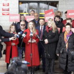 Nowa Lewica zaprezentowała kandydatów do sejmiku województwa - Radio Kielce 04.03.2024. Kielce. Konferencja Nowej Lewicy / Fot. Jarosław Kubalski - Radio Kielce