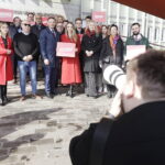 Nowa Lewica zaprezentowała kandydatów do sejmiku województwa - Radio Kielce 04.03.2024. Kielce. Konferencja Nowej Lewicy / Fot. Jarosław Kubalski - Radio Kielce