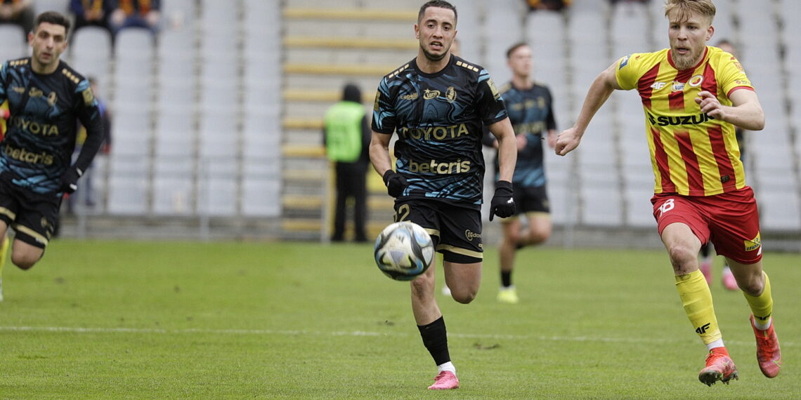 17.03.2024. Kielce. 25. kolejka PKO BP Ekstraklasy Korona Kielce - Pogoń Szczecin / Fot. Jarosław Kubalski - Radio Kielce
