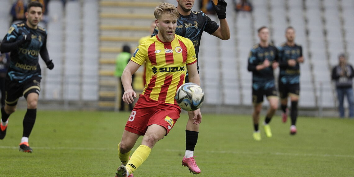 17.03.2024. Kielce. 25. kolejka PKO BP Ekstraklasy Korona Kielce - Pogoń Szczecin / Fot. Jarosław Kubalski - Radio Kielce