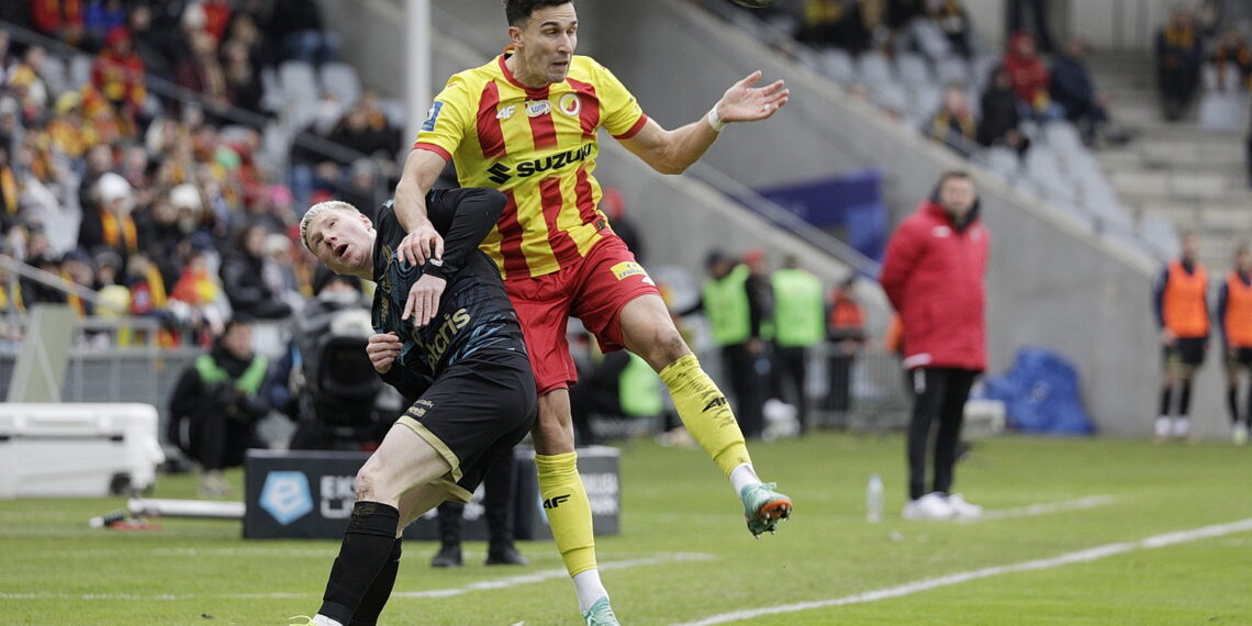 17.03.2024. Kielce. 25. kolejka PKO BP Ekstraklasy Korona Kielce - Pogoń Szczecin / Fot. Jarosław Kubalski - Radio Kielce