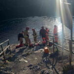 28.03.2024. Kielce, Ślichowice. Akcja ratunkowa. / Fot. słuchacz Radia Kielce