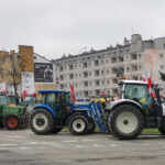 14.03.2024. Kielce. Protest rolników / Fot. Aleksandra Kwaśniewska - Radio Kielce