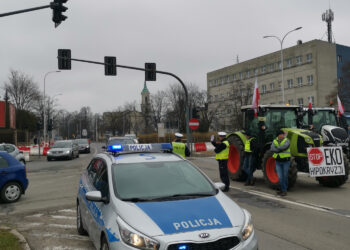Policja o protestach rolników
