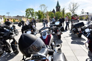 28.04.2024. Końskie. Rozpoczęcie sezonu motocyklowego / Fot. Magdalena Galas-Klusek - Radio Kielce