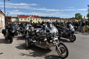 28.04.2024. Końskie. Rozpoczęcie sezonu motocyklowego / Fot. Magdalena Galas-Klusek - Radio Kielce