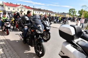 28.04.2024. Końskie. Rozpoczęcie sezonu motocyklowego / Fot. Magdalena Galas-Klusek - Radio Kielce