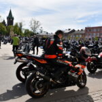 28.04.2024. Końskie. Rozpoczęcie sezonu motocyklowego / Fot. Magdalena Galas-Klusek - Radio Kielce