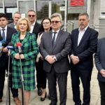 10.04.2024. Kielce. Konferencja Marcina Stępniewskiego / Fot. Marcin Marszałek - Radio Kielce