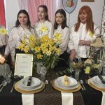 11.04.2024. Sandomierz. Wystawa "Wielcy malarze na stołach sandomierskiej "Marmolady" / Fot. Grażyna Szlęzak - Radio Kielce