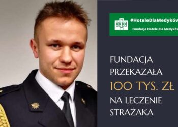 Na zdjęciu: Kamil Kaczmarczyk / źródło: Fundacja Polskiego Holdingu Hotelowego „Hotele dla Medyków”