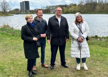 Kielecki zalew to miejsce zapomniane przez władze miasta - mówią kandydaci Trzeciej Drogi na radnych