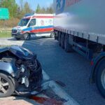 Dwie osoby ranne w wypadku na krajowej „42” - Radio Kielce Dwie osoby ranne w wypadku na krajowej „42”