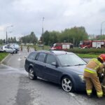 20.04.2024. Końskie. Wypadek / Fot. PSP Końskie