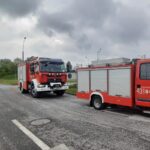 20.04.2024. Końskie. Wypadek / Fot. PSP Końskie