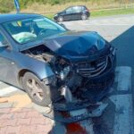 Dwie osoby ranne w wypadku na krajowej „42” - Radio Kielce 23.04.2024. Skarżysko-Kamienna. Wypadek / źródło: policja