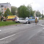 20.04.2024. Końskie. Wypadek / Fot. PSP Końskie