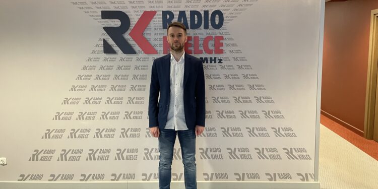 Na zdjęciu: Marcin Bień / Fot. Daniel Lenart - Radio Kielce