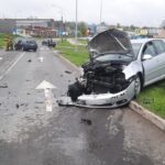 Groźny wypadek. Dwie osoby zostały ranne
