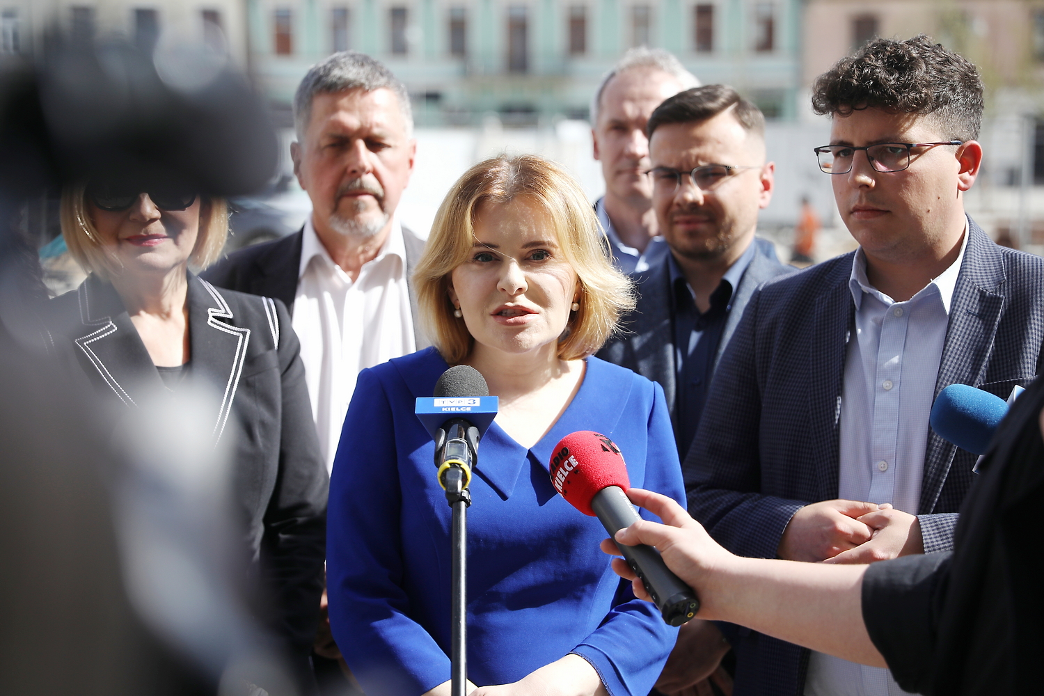 Agresywny początek drugiej tury kampanii prezydenckiej w Kielcach